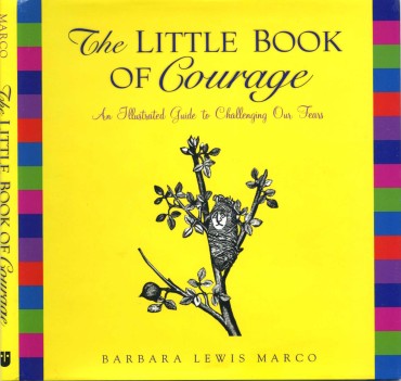 The Little Book of Courage: An Illustrated Guide to Challenging Our Fears - book cover