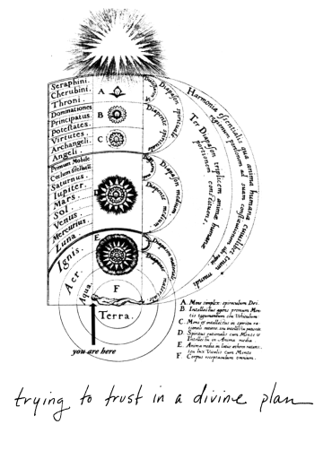Stumbling Toward Enlightenment - trying to trust in a divine plan